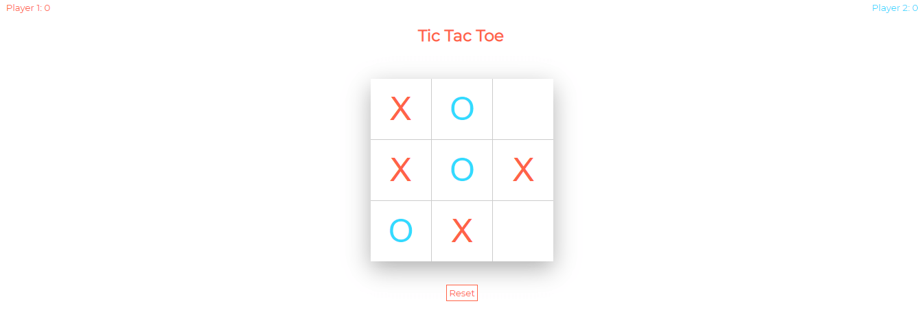 ساخت بازی با جاوا اسکریپت پروژه Tic Tac Toe