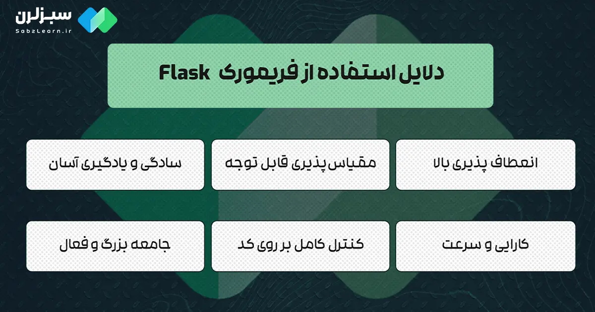 دلایل استفاده از Flask چیست؟