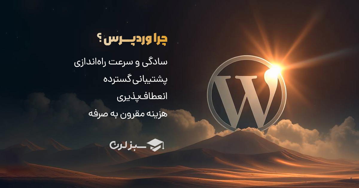 چرا برای طراحی سایت وردپرس را انتخاب کنیم؟