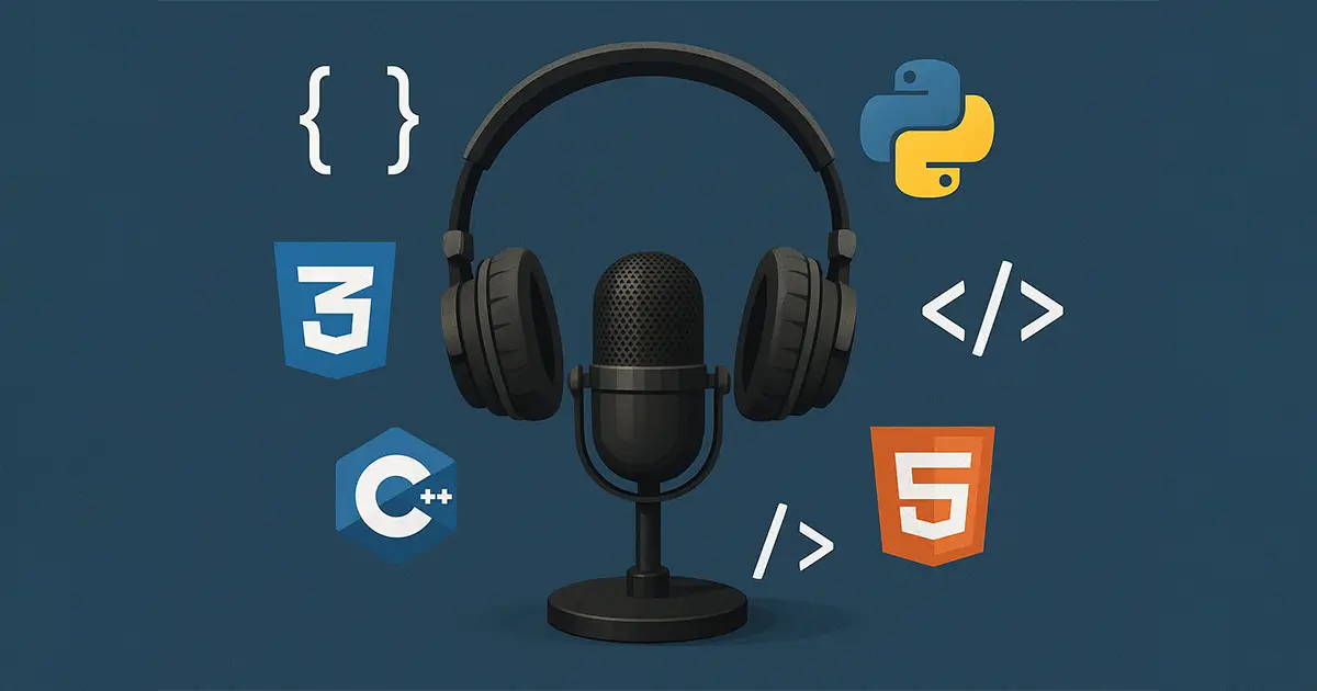 بهترین پادکست‌ های برنامه ‌نویسی | معرفی پادکست‌ های فارسی و خارجی برای یادگیری برنامه‌ نویسی