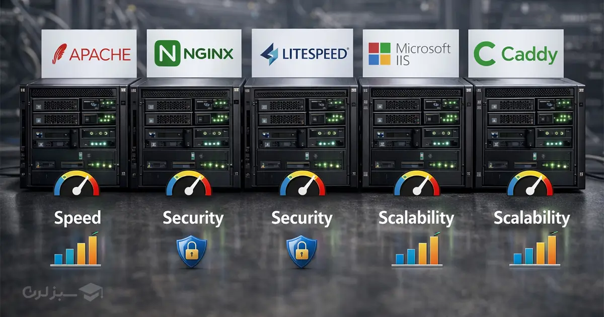 معروف&zwnj;ترین وب سرورهای دنیا