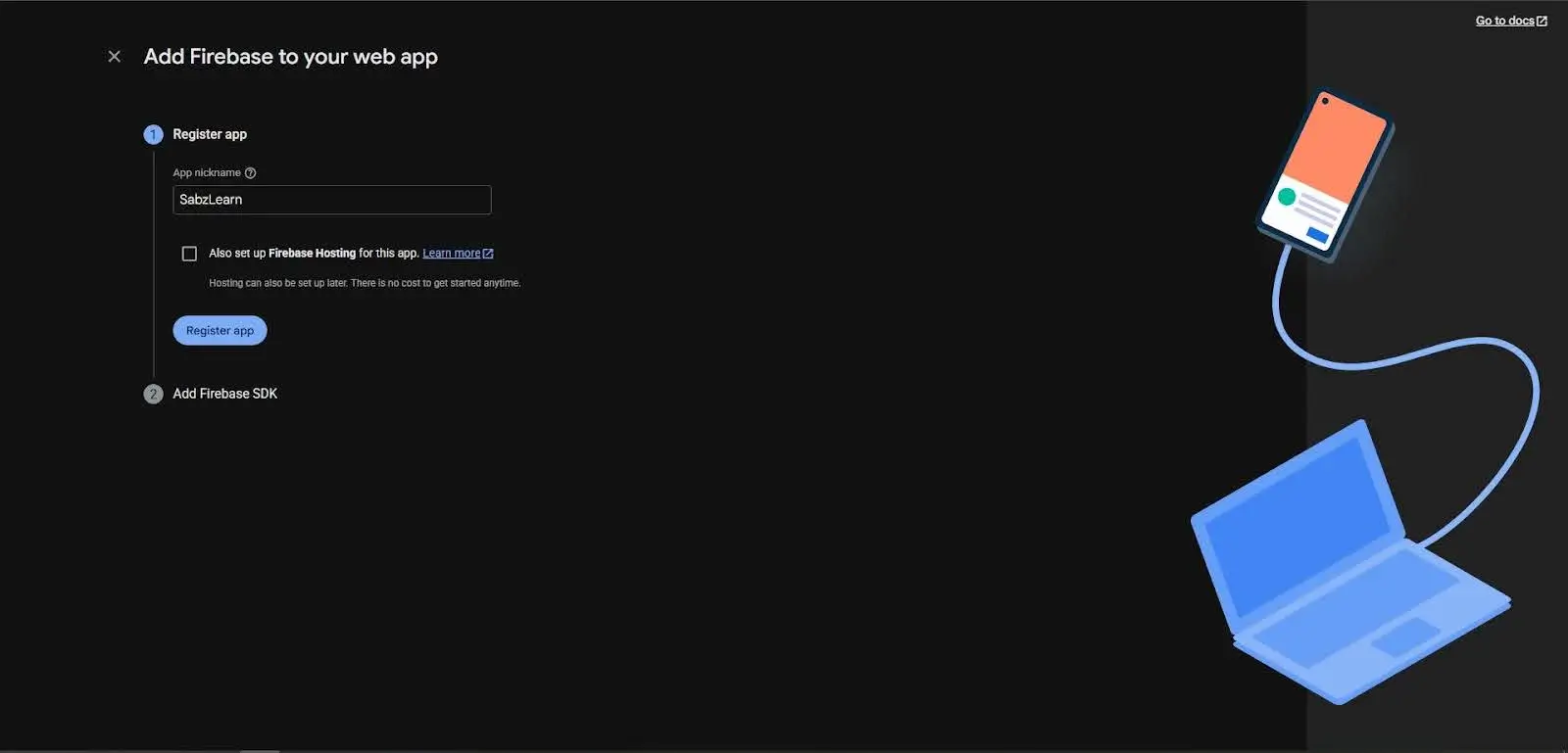 گام سوم: دریافت کد کانفیگ (SDK Configuration)